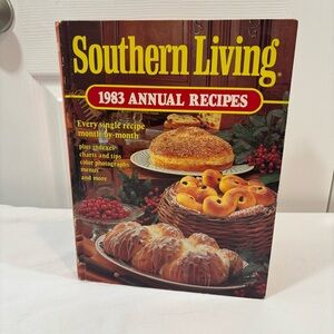 Southern Living 1983 Annual Recipes Hardcover Cookbook – Vintage Southern Charm